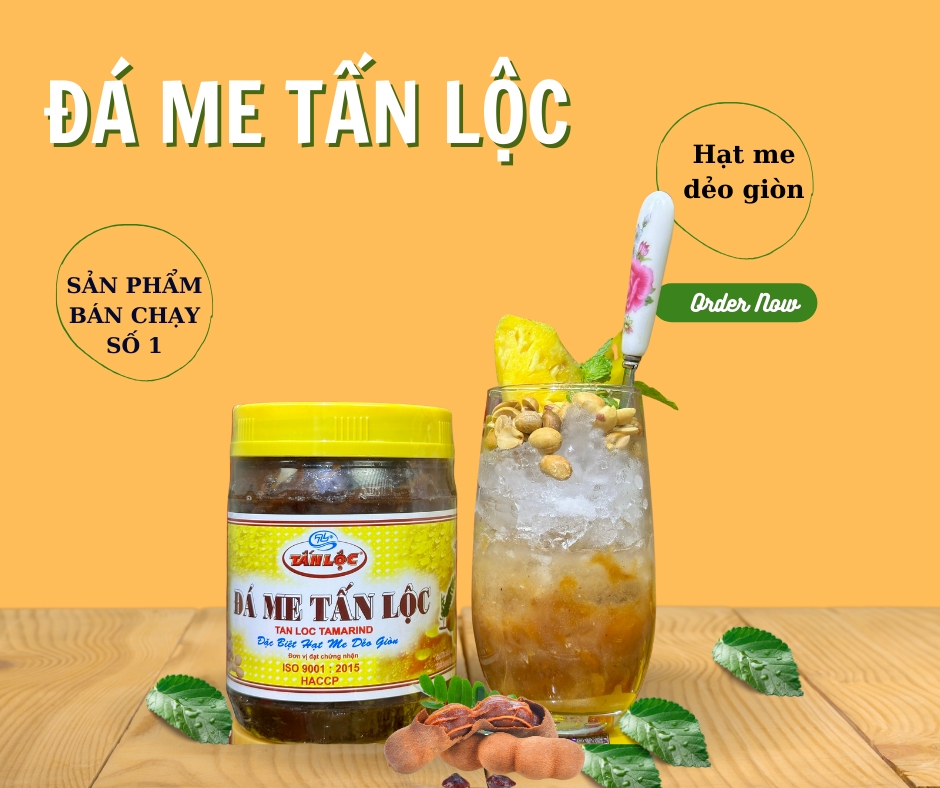 CÔNG THỨC PHA CHẾ  VỚI ĐÁ ME TẤN LỘC