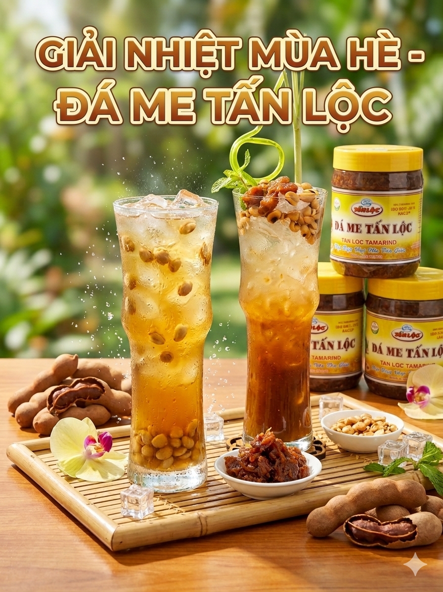 GIẢI NHIỆT MÙA HÈ - ĐÁ ME TẤN LỘC