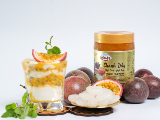 MÓN NGON MỖI NGÀY – YAOURT CHANH DÂY HẠT ĐÁC