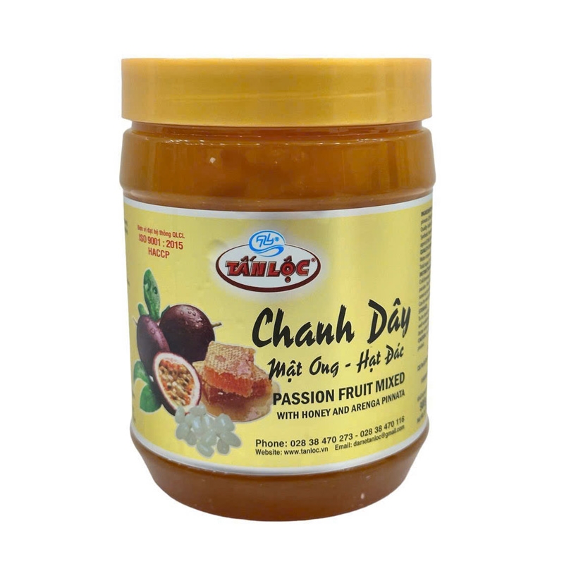 Passion Fruit Honey and Jackfruit Seeds