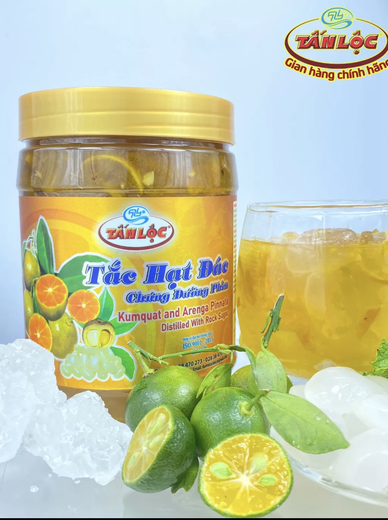 Kumquat and Arenga Pinnata Distilled with Rock Sugar
